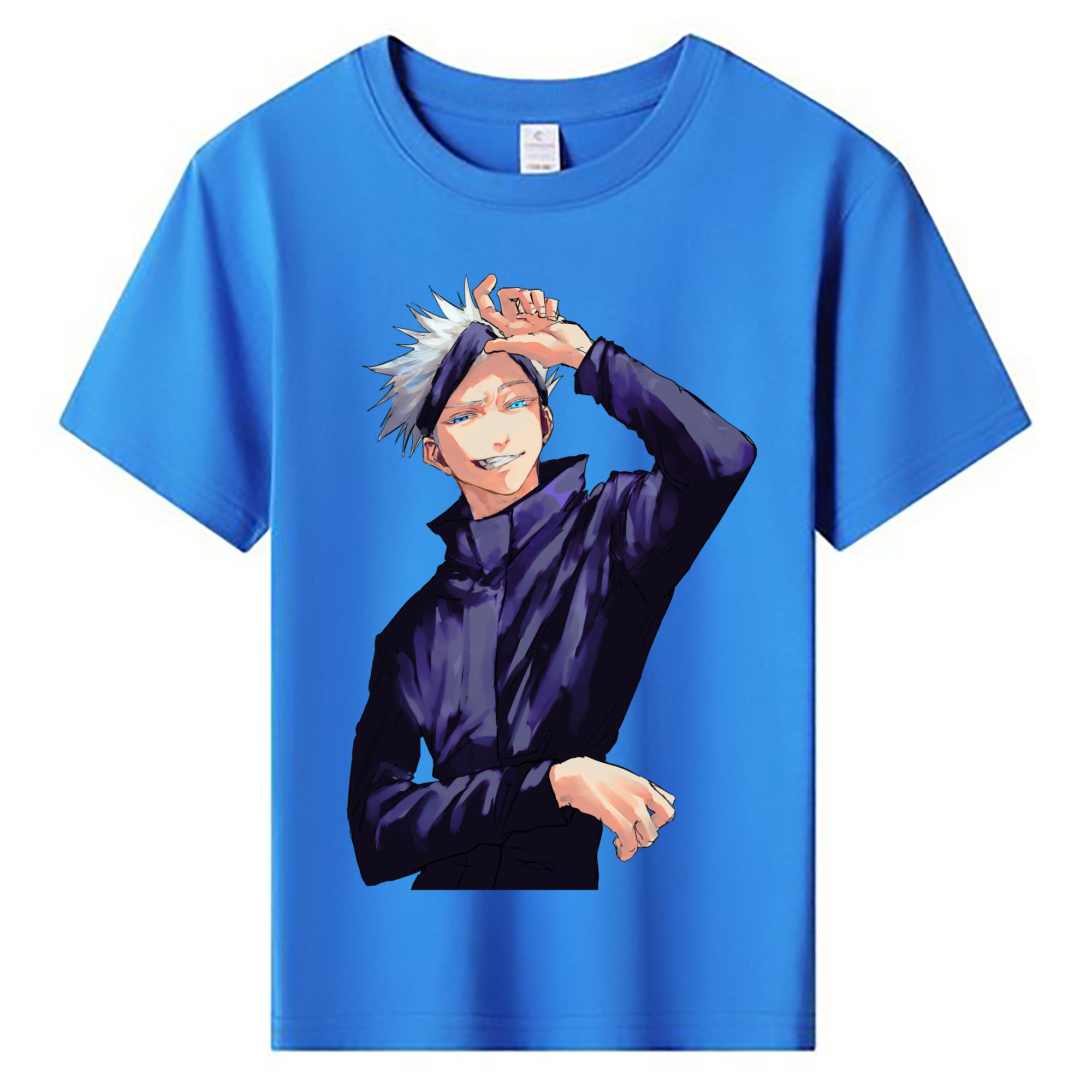 （画像用） 呪術廻戦 Jujutsu Kaisen 綿100％キッズTシャツ（フロントプリント）